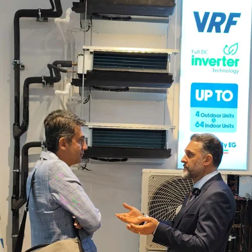 رونمایی VRF در نمایشگاه